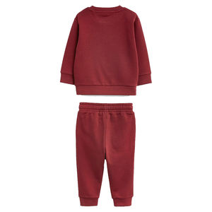 Niños Invierno 2 uds chándal personalizar sudaderas con capucha y pantalones de chándal conjunto niños ropa chándales - Product Image 5