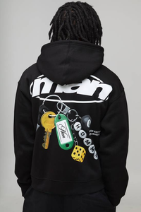 Sweats à capuche personnalisés pour hommes, sweat à capuche lourd, broderie personnalisée, logo, streetwear surdimensionné, pull vintage pour hommes - Product Image 6