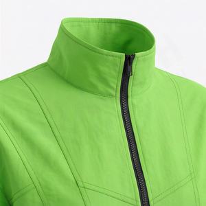 Ensemble de survêtement de sport pour femmes, coupe-vent 2 pièces, couleur personnalisée, 100% nylon, meilleure qualité, ensemble de survêtement de sport, tenue de jogging - Product Image 4