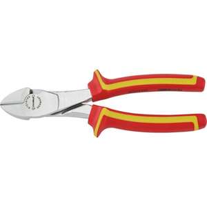 Cisaille diagonale électrique Stahlwille VDE avec tête chromée - Product Image 1