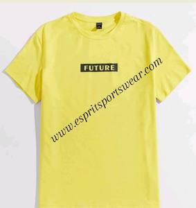 Camisetas de Algodón para Hombre, Corte Regular, con Logotipo Personalizado, Tejido Jersey de Secado Rápido, Ecológico y Transpirable, de Alta Calidad, al por Mayor - Product Image 5