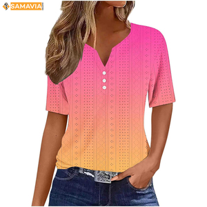 SAMAVIA, blusa de cuencos de césped de tela elástica para mujer, uniforme personalizado, camisa Polo de equipo, última tendencia de Damas calientes, mercado deportivo del Reino Unido y La UE - Product Image 1