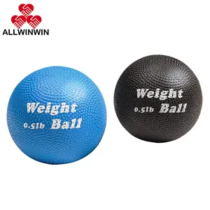 ALLWINWINWGB04ウェイトボール-ハード0.5LB/1LBメディシンエクササイズアブ