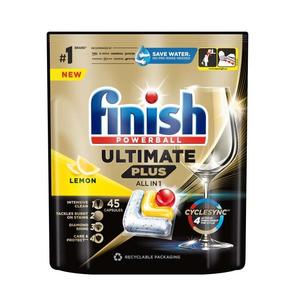 Pastillas para Lavavajillas Finish Ultimate Plus Powerball Todo en 1, Paquete de 45 (Valor Extra) - Product Image 3