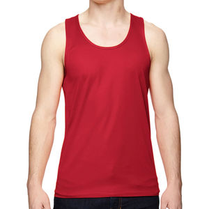 2024 new arrival Tank Tops Men Polyester/Cotton Solid <b>Vest</b> Male Breathable Sleeveless Tops <b>Slim</b> Casual Comfortable Undershirt - Product Image 1