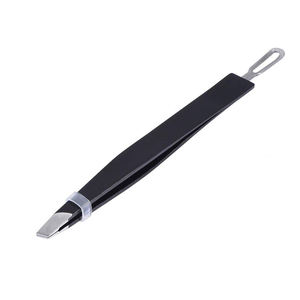 Pinces à cils en acier inoxydable de bonne qualité, prix le plus bas, faible MOQ, vente chaude de pinces à cils - Product Image 3