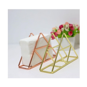 Elegant rustic handcrafted wire tissue holder for dining table bathroom and living room with <b>strong</b> durable metal design - Product Image 6