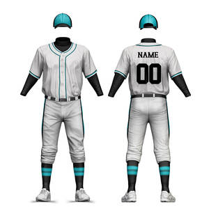 Precio barato de alta calidad, uniforme de béisbol personalizado, precios al por mayor, jersey de béisbol con pantalón, conjunto de uniforme para jóvenes y adultos - Product Image 1