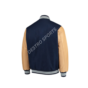 OEM Offre Spéciale personnalisé Satin Letterman Baseball Varsity veste pour hommes vêtements de plein air décontracté - Product Image 3