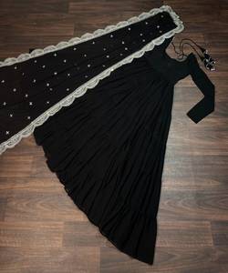 Nuevo Top Informal de Diseño Elegante en Color Negro, Prenda de Algodón y Rayón para Mujer, Ropa Lista para Usar, Venta al por Mayor en Surat, Tejido de Gama Baja - Product Image 5