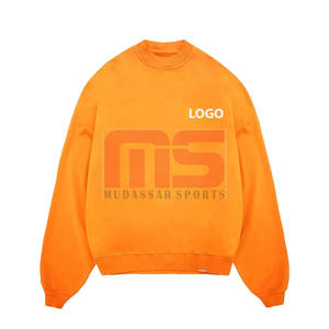 Sudadera Básica Ligera 100% Algodón para Hombre, Cuello Redondo, Manga Larga, Térmica, ODM para Otoño, Estilo Casual - Product Image 1