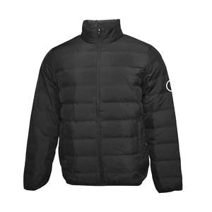 Erke Women's <b>Reversible</b> Quilted Puffer <b>Jacket</b> Satin Winter Coat with Hooded Collar and Fur Decoration Customizable Logo-Black - Product Image 2
