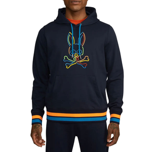 เสื้อฮู้ดดี้ปักลายคุณภาพดีที่สุด ประดับด้วยคริสตัล สำหรับทุกเพศ ผลิตจากผ้าโพลีเอสเตอร์/คอตตอน 370gsm ผ้าฟลีซเนื้อนุ่ม เหมาะสำหรับฤดูหนาว ขายส่ง - Product Image 1