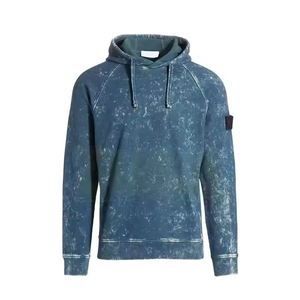 Sweat à capuche en polaire d'hiver pour homme Respirant Écologique Coupe ample Streetwear Casual Tailles personnalisées 6XL Teint uni 2 pièces - Product Image 2