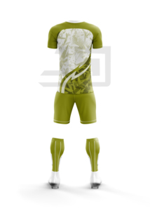 Uniforme de Fútbol Atlético Personalizado, Camiseta de Fútbol Transpirable con Estampado por Transferencia de Calor, Pantalones Cortos con Cordón Ajustable, Ligeros, 100% Poliéster - Product Image 5