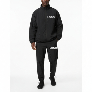 Survêtements de sport en nylon vierge unisexe de haute qualité à la mode ensemble de veste haut de gamme - Product Image 4