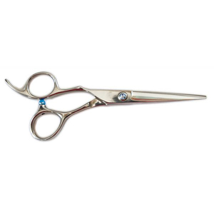 Ciseaux de coupe de cheveux réguliers de 5.5 pouces Ciseaux de coiffeur en acier inoxydable pour salon, ciseaux à usage domestique et professionnel - Product Image 2