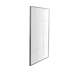 Newly Designed Black Metal Grid Style <b>Panel</b> Wall <b>Mirror</b> for Decorative Home Living Room Decor Gold Metal Wall <b>Mirror</b> - Product Image 3