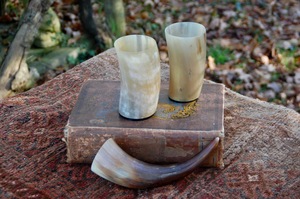 Corne à boire en verre, tasse viking, écologique, haute qualité - Product Image 5