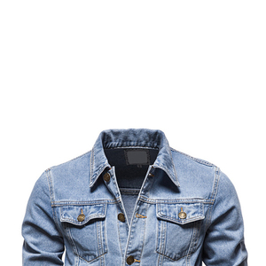 Blousons en toile et denim formels pour hommes, abordables – Imperméables et coupe-vent, avec capuche et logo frontal, vêtements d'extérieur robustes et fonctionnels pour l'hiver - Product Image 5