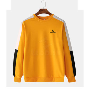 Manches longues hommes respirant sweats hommes vêtements coton polyester fait hommes sweats à vendre - Product Image 1