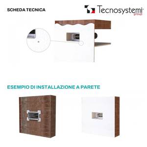 Tecnosystemi <b>PS</b> plenum in white anti-condensation polystyrene plastic - Product Image 2