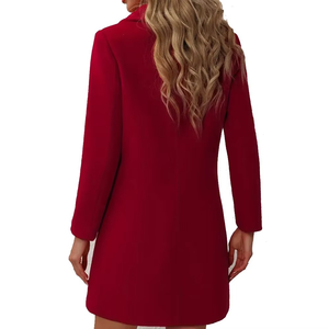 Nouveauté de la rue principale, manteau long décontracté d'hiver pour femmes, manteau long élégant pour femmes, manteau long léger pour femmes - Product Image 5