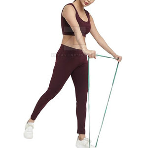 Meilleure vente ensemble de yoga pour femmes de haute qualité solide avant Logo 2 pièces respirant écologique vente en gros pour adultes - Product Image 1