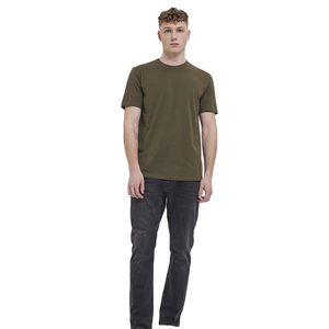 Camiseta de Hombre de Alta Calidad 100% Algodón, Informal, Estampada, Antiarrugas, Ecológica, Transpirable, de Manga Corta, Estilo Urbano, Personalizable - Product Image 1