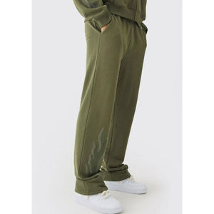 Heavyweight Wrinkled Cotton <b>Mens</b> Pants Comfortable Casual <b>Work</b> Travel Stylish Heavyweight Wrinkled Cotton Pants - Product Image 2