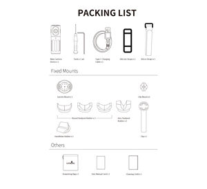 G-Sensor Verrouillage automatique des fichiers d'urgence pour protéger les images critiques LX2 Trekcam - Product Image 5