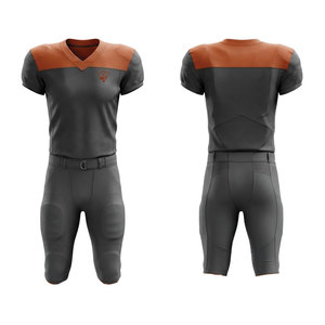 Conjunto de Uniforme de Fútbol Americano Personalizado, Jersey Transpirable de Alto Rendimiento y Pantalones Acolchados para Entrenamiento, Práctica y Día de Juego - Product Image 1