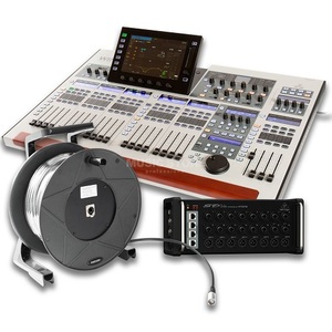 Console de mixage numérique stéréo complète 48 canaux WING neuve avec interface USB, système de sonorisation de scène, console de mixage avec SD16 et kit de câbles - Product Image 2