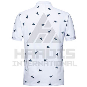 Venta al por mayor Polo camiseta personalizada hombre Polo verano transpirable diseño Logo impresión hombres Polo-Shirt - Product Image 5