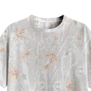 Camiseta de Hombre de Primera Calidad 100% Poliéster, Estampado de Camuflaje de la Selva, Estampado Real Tree, para Caza, para Cualquier Condición, Camisetas de Hombre para Acampar - Product Image 6