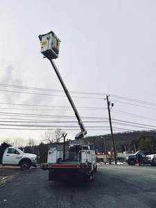 Camión grúa con plataforma elevadora Versalift de 29 pies, usado, año 2014, modelo Ram 4500 - Product Image 4