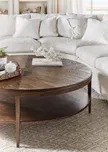 Table basse ronde de la collection Theodore Alexander Nova, Dawn