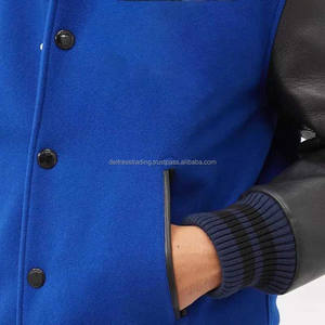 Chaqueta universitaria de manga larga para hombre, ropa informal, Premium diseño personalizado, chaquetas con letras de chenilla bordadas de alta calidad - Product Image 5