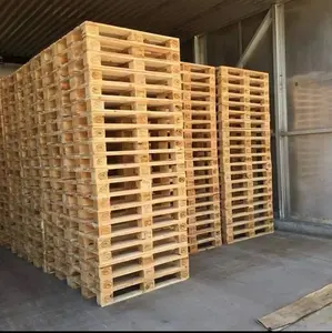 Pallet di legno per carichi pesanti grandi pallet europei impilabili In legno a lato singolo realizzati In Cina su misura