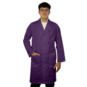 Blouse de laboratoire tendance pour hommes, 100 % coton respirant, uniforme de médecin, fabrication sur mesure OEM, marque privée, fabricant et fournisseur - Product Image 1