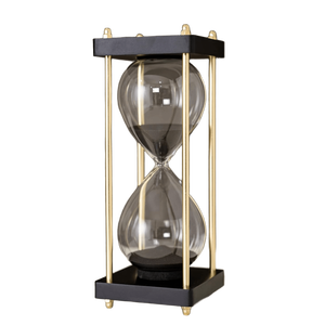 360 in ottone antico con Timer di sabbia rotante da te clessidra vuota riempibile unità sabbia cerimonia di nozze <span class=keywords><strong>Set</strong></span> di controllo intelligente grande Desktop - Product Image 1