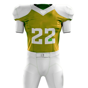 Ropa deportiva American Uniform Jersey Pants Nombre del equipo personalizado Color sólido American Digital Sublimation Jersey & Pant - Product Image 4