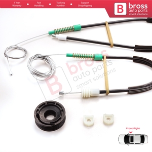 Kit de réparation de lève-vitre BWR1001 Droit pour C70 MK1 872 1996-2002 Coupé 2 portes 9467885 - Product Image 3