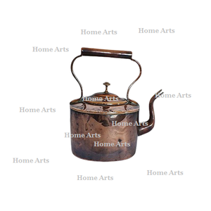 Dernière conception cuivre thé cafetière à la main taille et forme personnalisées bouilloire de service d'eau avec poignée en Inde - Product Image 4