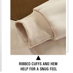 Street Style Custom Oversized Men Hoodies Blank Plain Bulk Invierno Hombres Sudadera Pullover Hoodies - Product Image 5