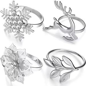 Servilletero hecho a mano de diseño simple Servilletero de aluminio de buena calidad - Product Image 3