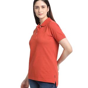 Wholesale Custom Logo Women Short Sleeve Polo Shirt Breathable Cotton Slim Fit Casual Ladies Work Wear Golf Pique Polo Shirts - Product Image 3