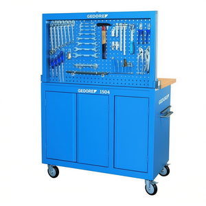 Banco de Trabajo Gedore con Gabinetes para Herramientas en el Panel Trasero - Product Image 3