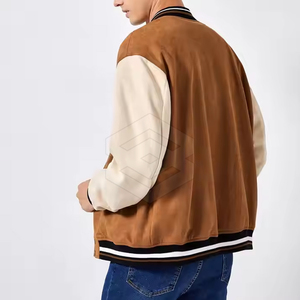 Chaqueta con letras personalizada Diseño único Chaqueta con letras de gran calidad para hombres en tamaño adulto - Product Image 2