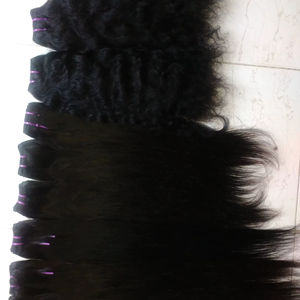 Extensions de cheveux humains vierges brésiliens Remy, ondulés, à trame unique, 4 oz, du fournisseur indien, marque Seven Hills, les plus vendues - Product Image 1